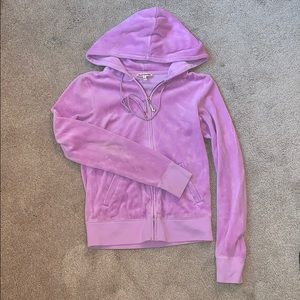 Vintage Juicy Couture velour zip-up